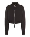 Thom Krom Zip-up Bomber Jacket In Black