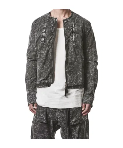 Thom Krom Jacket M J 88 Black Marble In Gray
