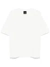 Thom Krom Logo-embroidered T-shirt In 白色