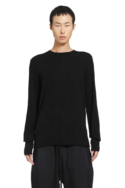 Thom Krom Knit Cashmere-blend Crewneck Sweater In Black