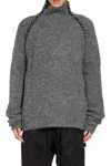 Thom Krom High-neck Sweater In Gray