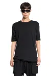 Thom Krom Layered Cotton Jersey T-shirt In Black