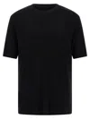 Thom Krom Contrast-stitch Short-sleeve T-shirt In Black