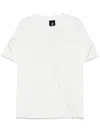 Thom Krom Logo-embroidered T-shirt In Weiss