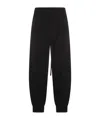 Thom Krom Drawstring Wool Trousers In Black