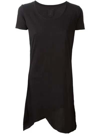 Thom Krom Long Asymmetrical T-shirt In Black