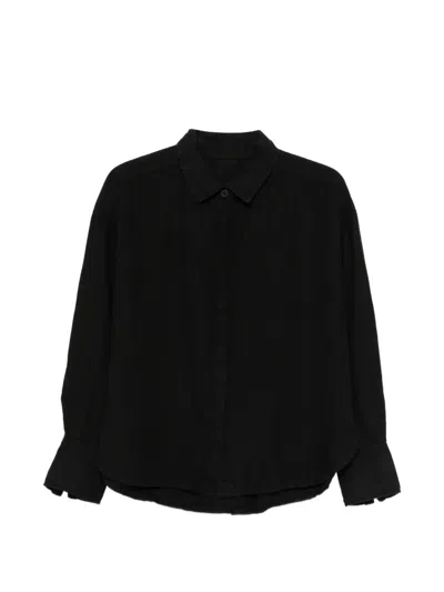 Thom Krom Long-sleeve Blouse In Black