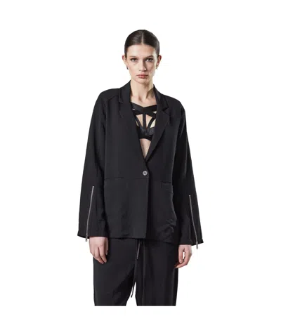 Thom Krom Long-sleeved Suit Coat In Black