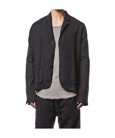 Thom Krom Long-sleeved Suit Coat In Black