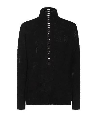 Thom Krom Long-sleeved Sweater In Black
