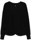 Thom Krom Long-sleeved T-shirt In Black