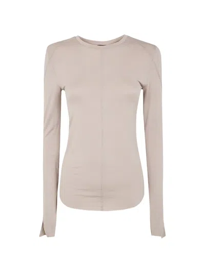 Thom Krom Long Sleeves T-shirt In Neutral