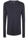 Thom Krom Long Sleeves Men T-shirt Worked In Black