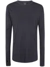 Thom Krom Long Sleeves Men T-shirt Worked Clothing In Blue