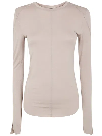 Thom Krom Long Sleeves T-shirt In Gray