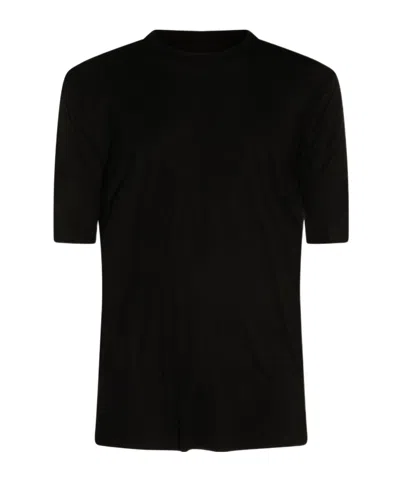 Thom Krom Longline Half-sleeve T-shirt In Black