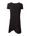 Thom Krom Longline T-shirt In Black