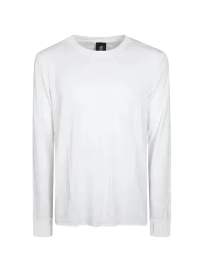 Thom Krom Long-sleeve Crew-neck T-shirt In White