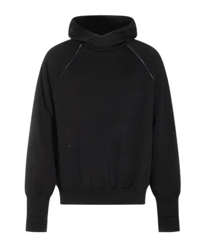 Thom Krom Long-sleeve Sweatshirt In Black