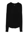 Thom Krom Long Sleeves T-shirt In Black