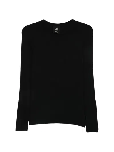 Thom Krom Long-sleeve T-shirt In Black