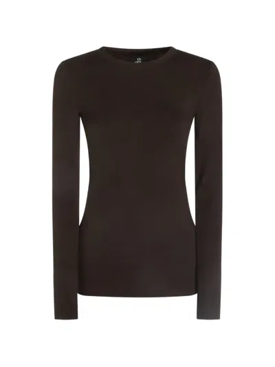 Thom Krom Long-sleeved T-shirt In Brown