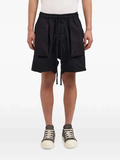 Thom Krom Low-crotch Drawstring Shorts In Black