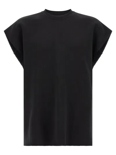 Thom Krom Sleeveless Lightweight Jersey T-shirt In Animal Print