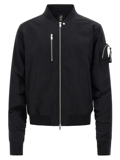 Thom Krom M Sj 662 Casual Jackets, Parka Black