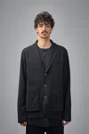 Thom Krom Black M Sj 676 Blazer In Black