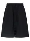 Thom Krom Black Bermuda Shorts