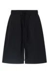 Thom Krom Black Bermuda Shorts In Black