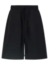 Thom Krom Black Bermuda Shorts In Black