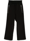 Thom Krom Relaxed Fit Black Cotton Trousers In Black
