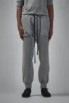 Thom Krom Cotton Cargo Trousers In Gray