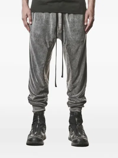 Thom Krom M St 516 Drop-crotch Panelled Trousers In Animal Print