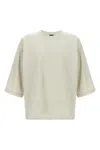 Thom Krom Beige Crew Neck T-shirt