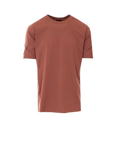 Thom Krom Crewneck Oversized T-shirt In Brown
