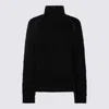 Thom Krom High-neck Twisted-detail Sweater In Black