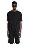 Thom Krom T-shirt In Cotone Elasticizzato E Modal In Black