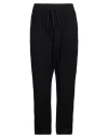 Thom Krom Man Pants Black Size Xl Wool In Animal Print