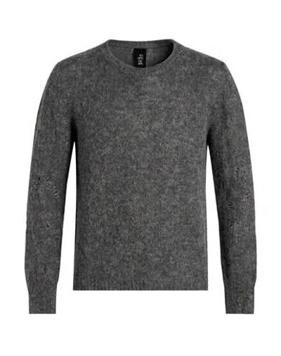 Thom Krom Man Sweater Grey Size M Alpaca Wool, Polyamide