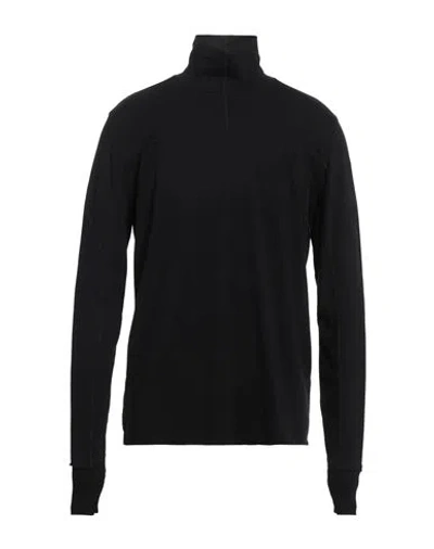 Thom Krom Man T-shirt Black Size L Cotton, Elastane