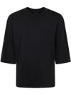 Thom Krom M Ts 852 T-shirt In Black