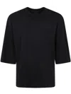 Thom Krom Worked Tshirt In Black