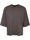 Thom Krom Crew-neck Cotton T-shirt In Grey