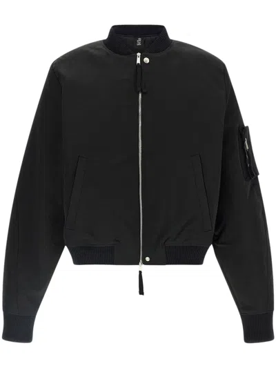 Thom Krom Zip-up Pocket-detail Bomber Jacket In Blue