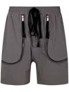 Thom Krom Men Short Trousers In Gray
