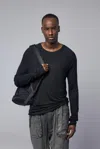 Thom Krom Men Sweat Shirt/pullover In Black