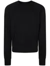 Thom Krom Men Sweatshirt Pullover Round Neck In Black